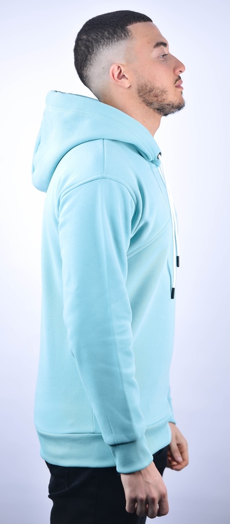 SWEATSHIRT ARCOS  BLEU CIEL