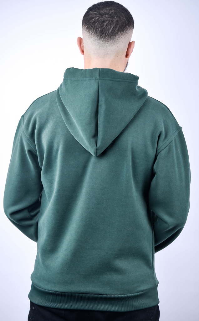 SWEATSHIRT ARCOS  VERT EMERAUDE