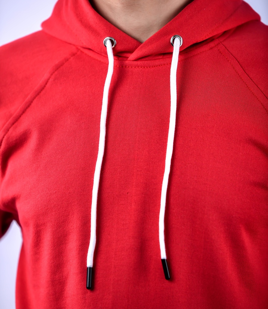 SWEATSHIRT BASIQUE ROUGE