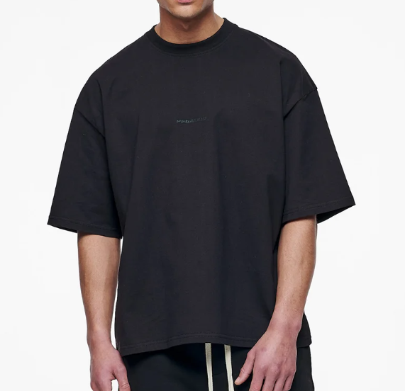 T-SHIRT PREMIUM NOIR OVERSIZE