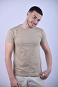 T-SHIRT BASIQUE BEIGE