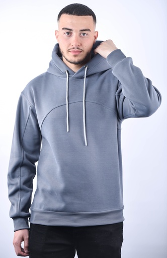 SWEATSHIRT ARCOS GRIS SOURIS