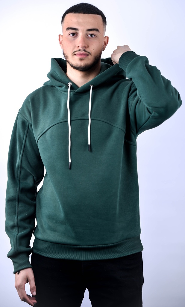 SWEATSHIRT ARCOS  VERT EMERAUDE