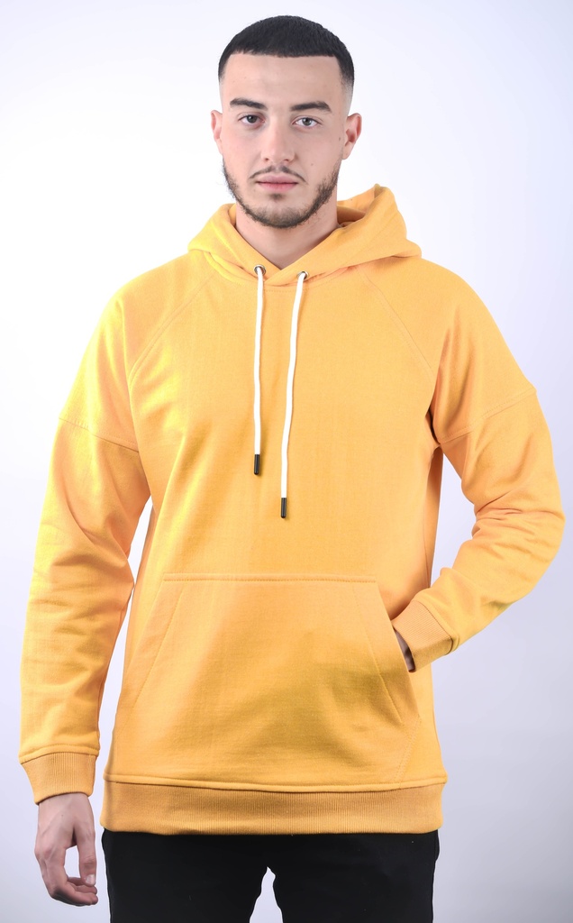 SWEATSHIRT BASIQUE JAUNE