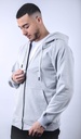 SWEATZIPP BASIC GRIS