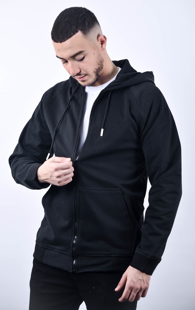 SWEATZIPP BASIC NOIR