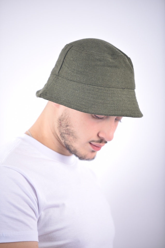 CHAPEAU BOB VERT MILITAIRE