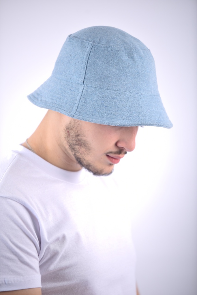 CHAPEAU BOB BLEU CIEL