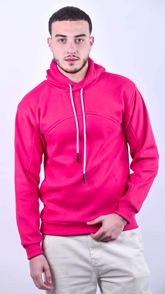 SWEATSHIRT ARCOS ROSE FUSHIA