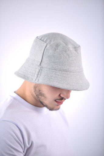 [CPB0006] CHAPEAU BOB GRIS CLAIR