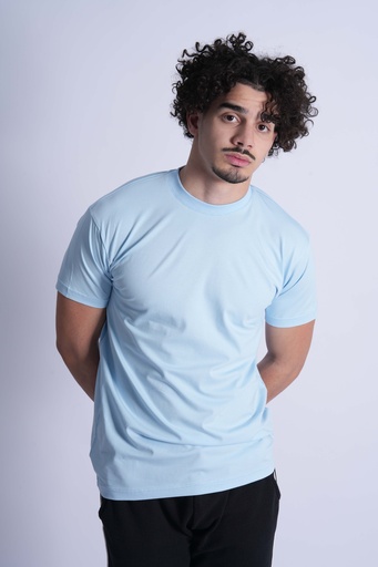 [TEX (7)] T-SHIRT ELIXIR BLEU CIEL